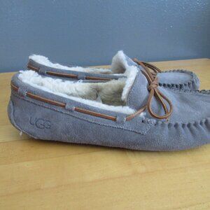 UGG Dakota Slippers Gray Suede Wmns Size 10